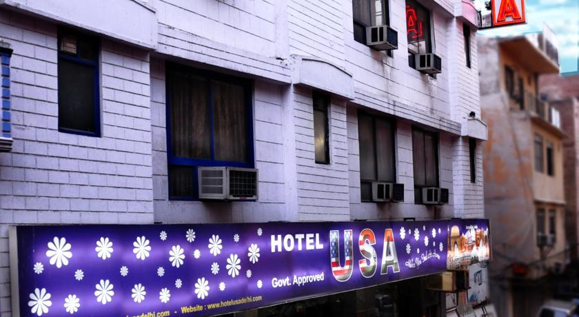 Hotel Usa ニューデリー エクステリア 写真