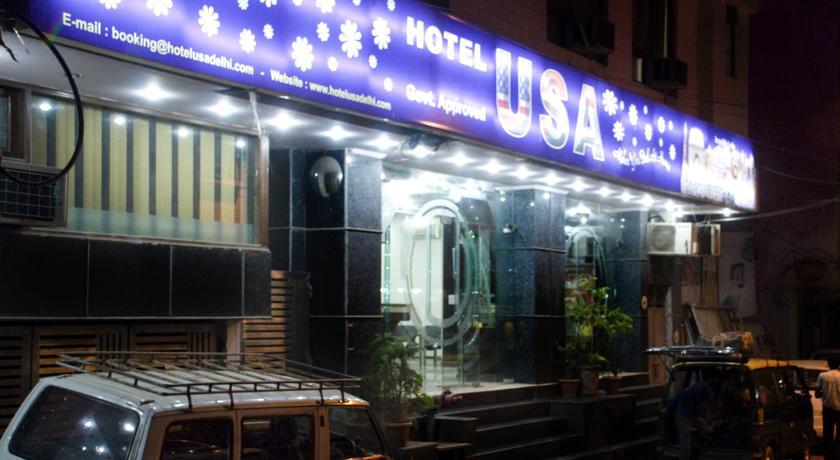 Hotel Usa ニューデリー エクステリア 写真